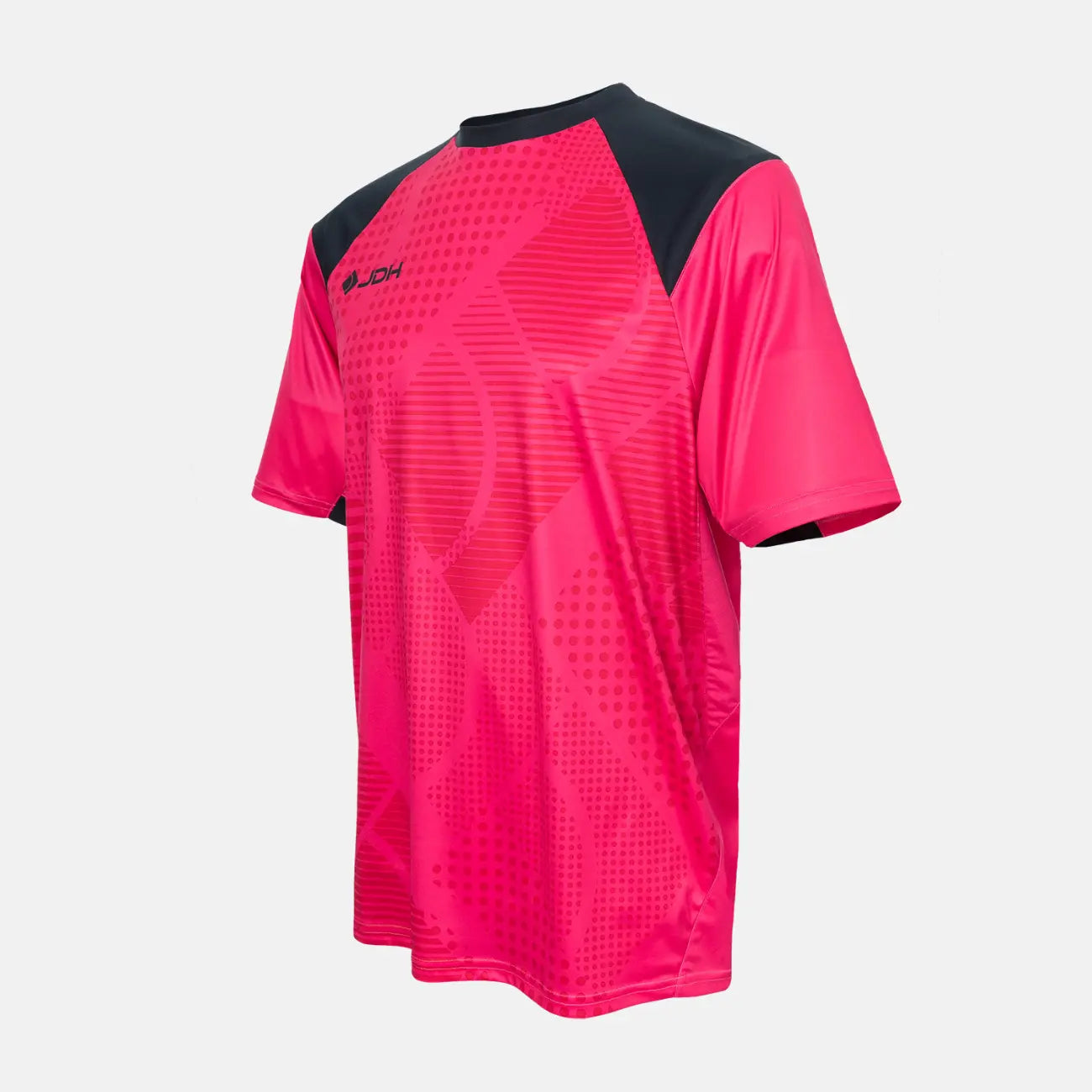 JDH Carbon maillot gardien junior manches courtes - Fuchsia