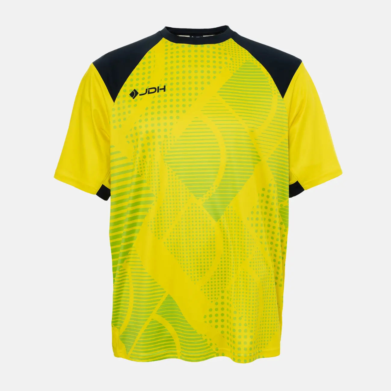 JDH Carbon maillot gardien junior manches courtes - Jaune