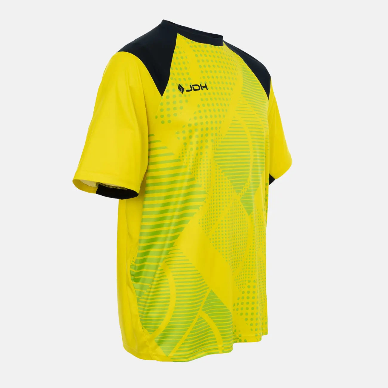 JDH Carbon maillot gardien junior manches courtes - Jaune