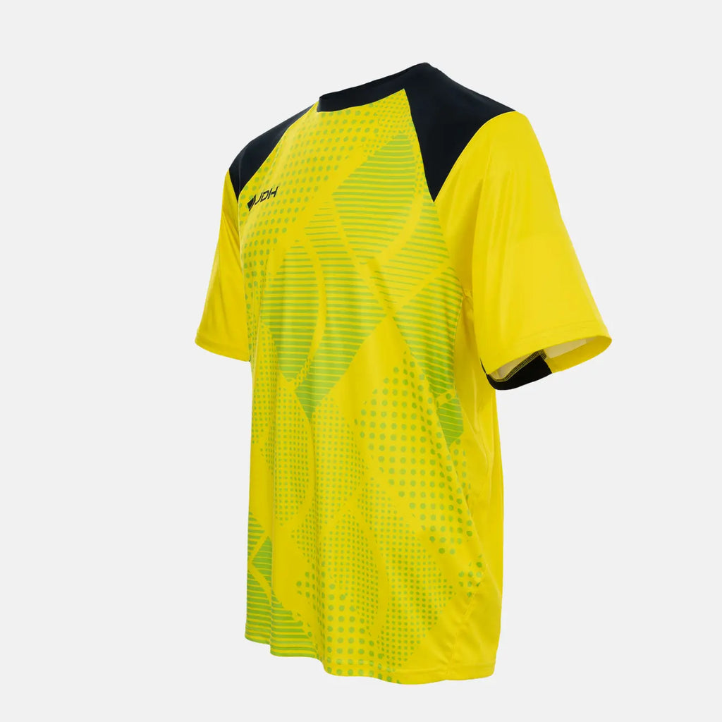 JDH Carbon maillot gardien junior manches courtes - Jaune