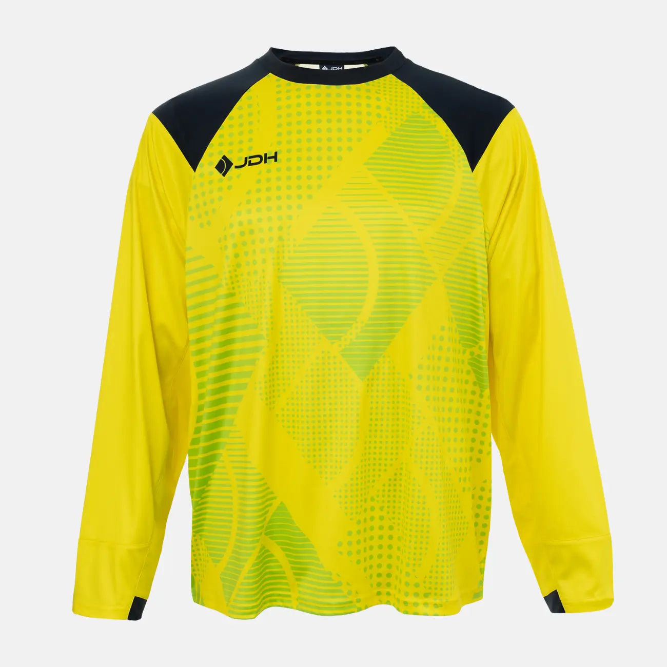 JDH Carbon maillot gardien junior manches longues - Jaune