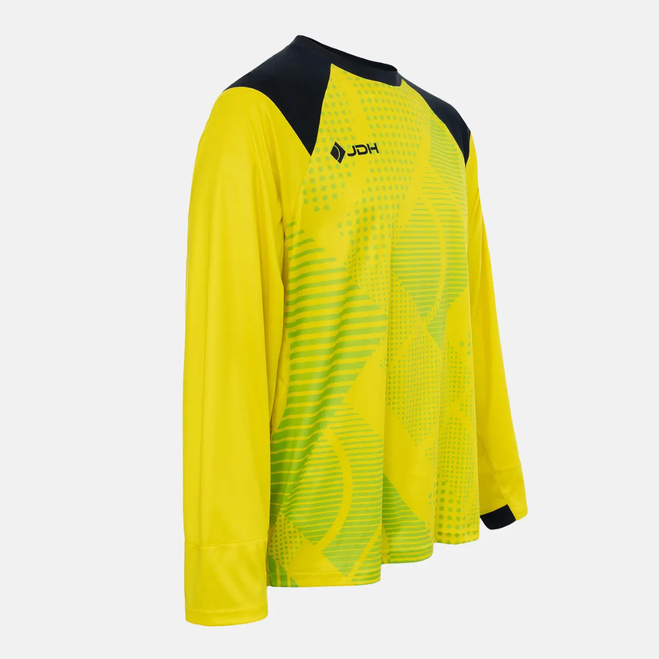 JDH Carbon maillot gardien junior manches longues - Jaune