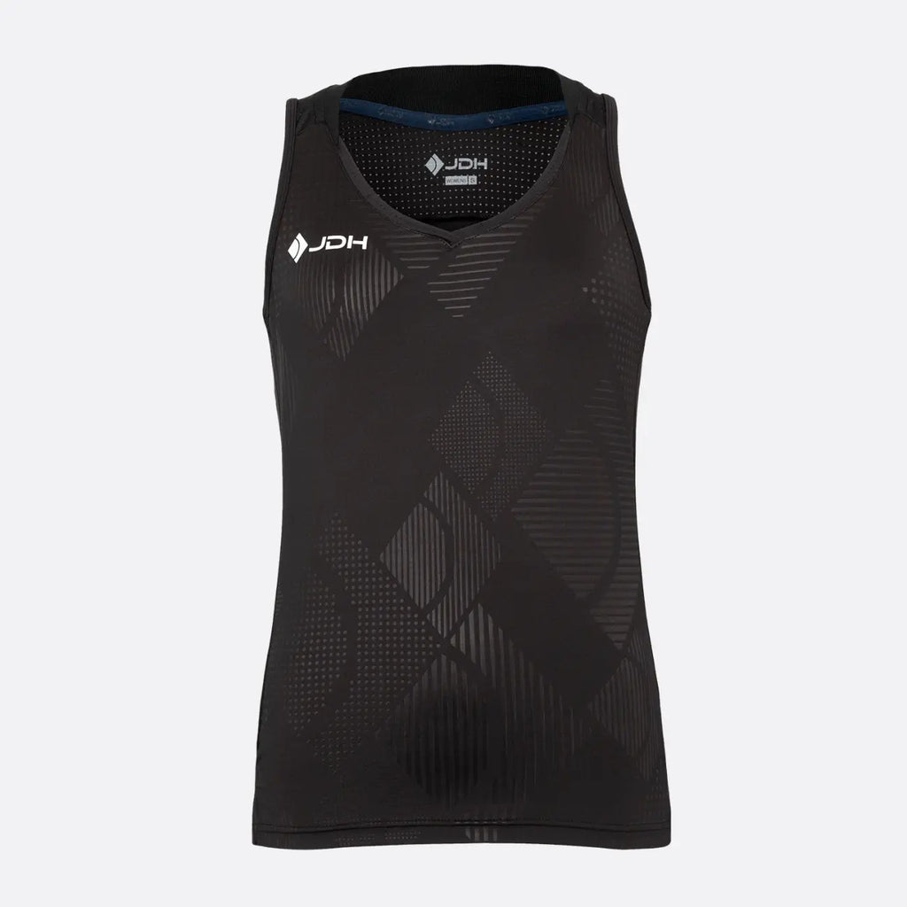JDH Carbon débardeur pro femmes - Noir