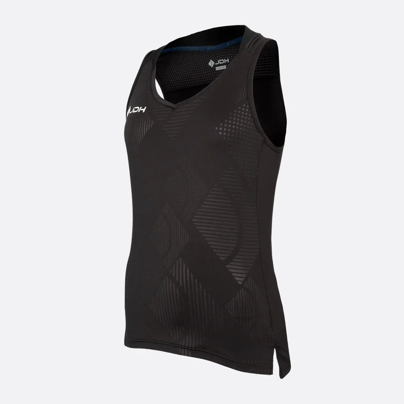 JDH Carbon débardeur pro femmes - Noir