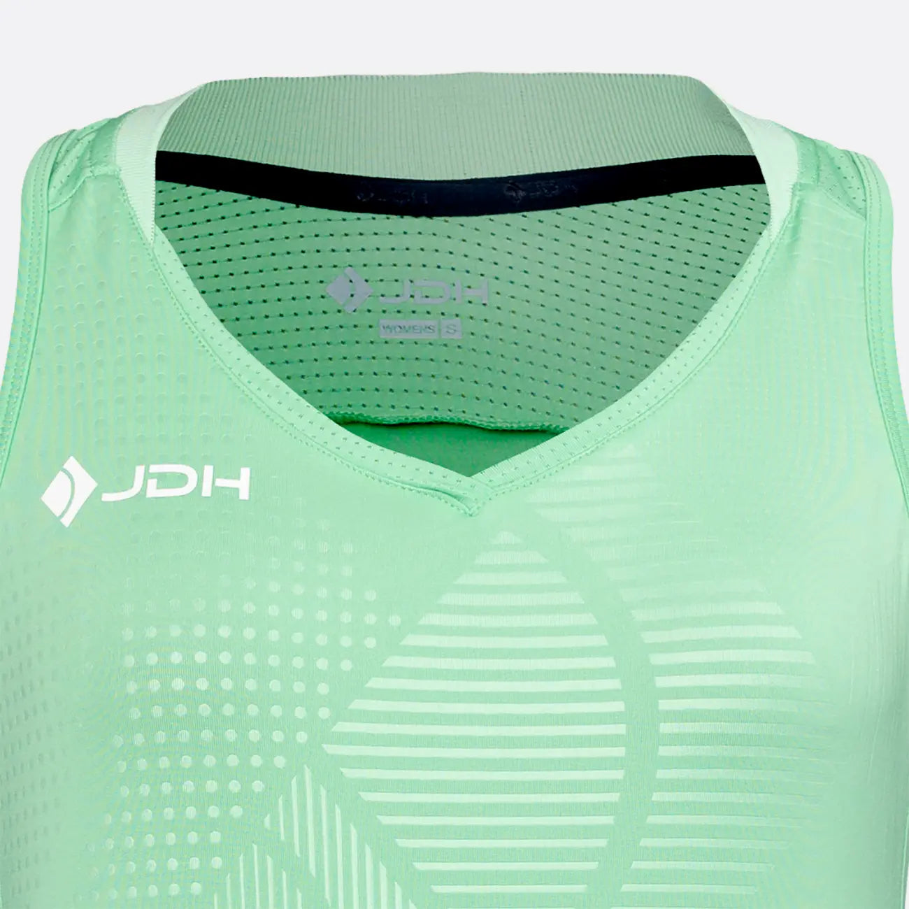 JDH Carbon débardeur pro filles - Menthe