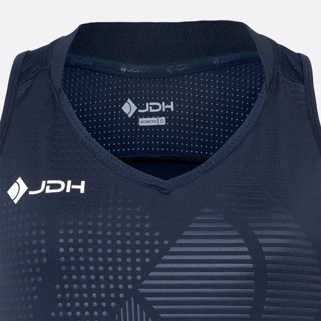 JDH Carbon débardeur pro filles - Marine