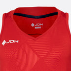 JDH Carbon débardeur pro femme - Rouge