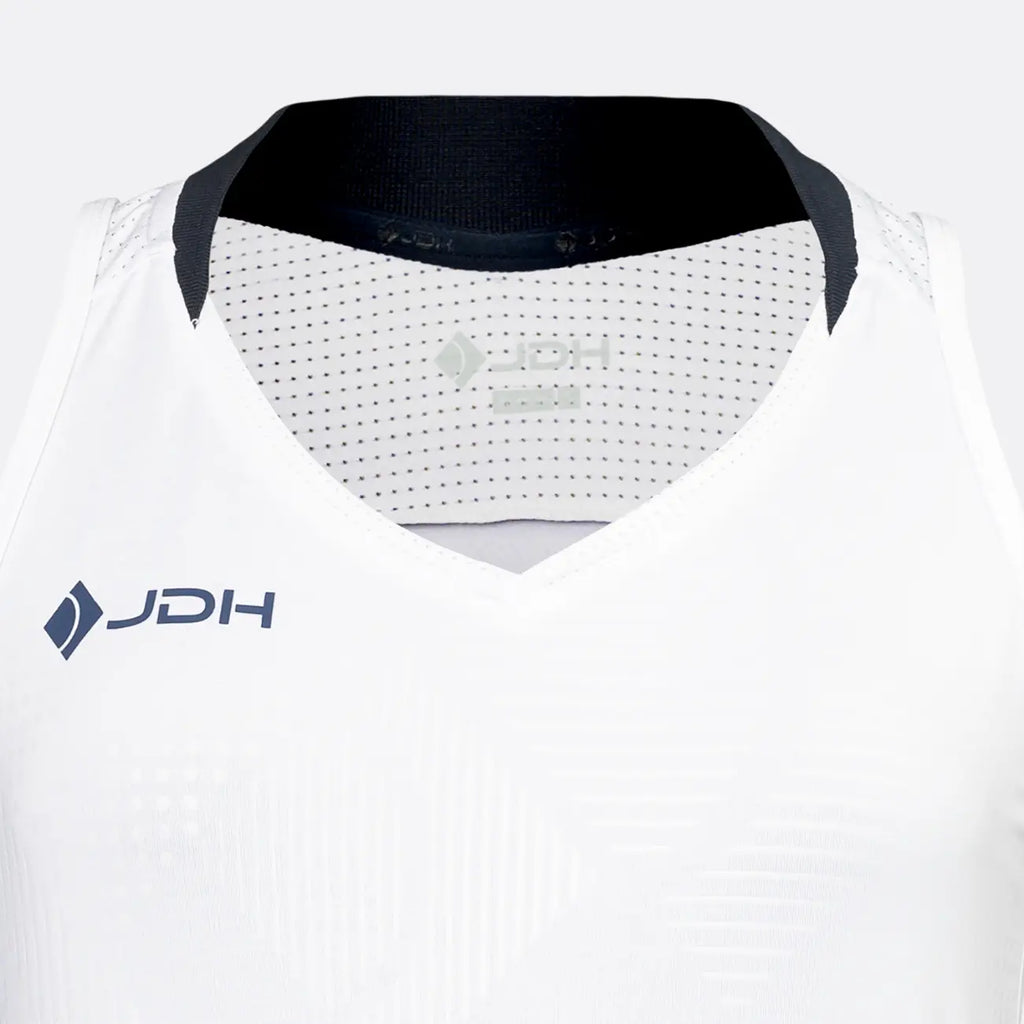 JDH Carbon débardeur pro filles - Blanc