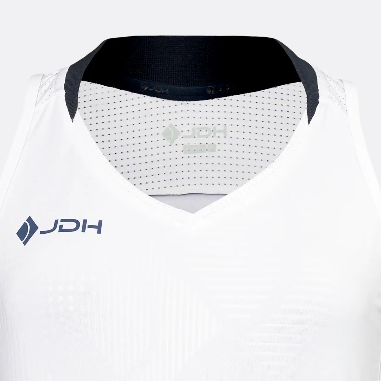 JDH Carbon débardeur pro filles - Blanc
