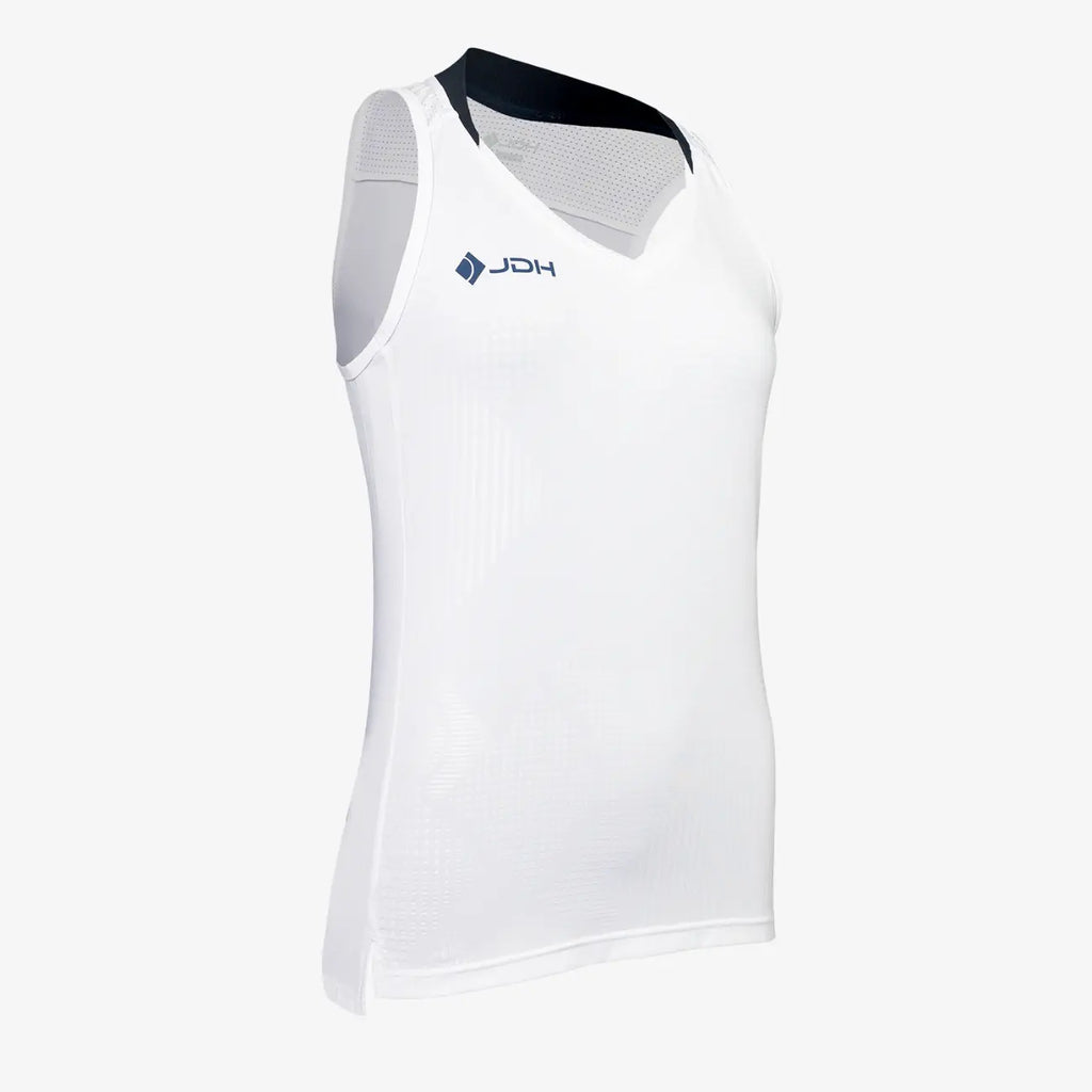 JDH Carbon débardeur pro filles - Blanc