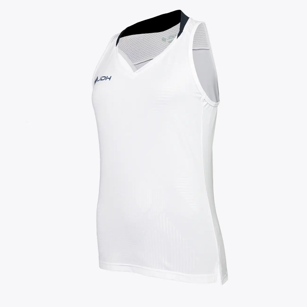 JDH Carbon débardeur pro filles - Blanc