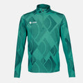 JDH Carbon demi-zip pro enfants - Vert clair
