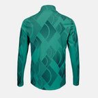 JDH Carbon demi-zip pro enfants - Vert clair
