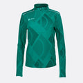 JDH Carbon demi-zip pro femmes - Vert clair