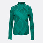 JDH Carbon demi-zip pro femmes - Vert clair