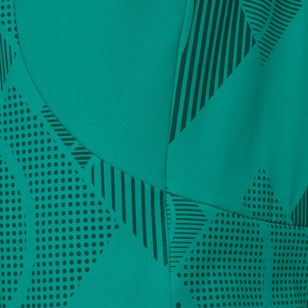JDH Carbon demi-zip pro femmes - Vert clair
