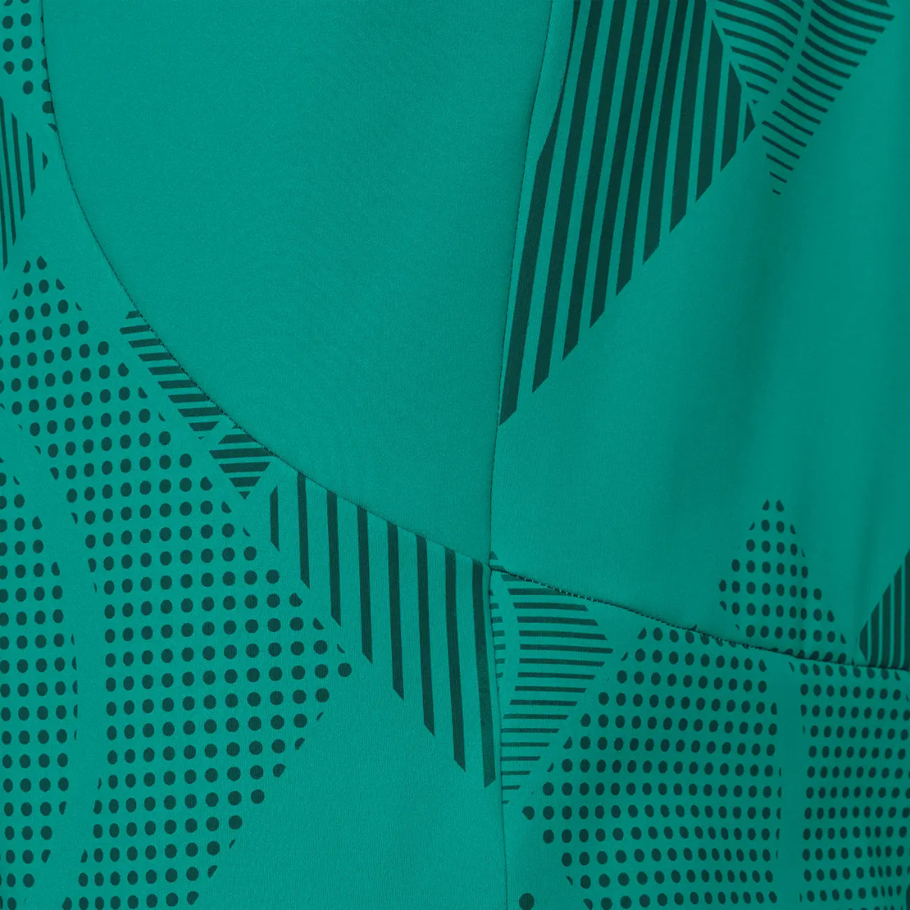 JDH Carbon demi-zip pro femmes - Vert clair