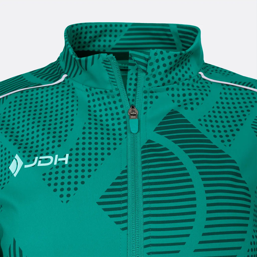 JDH Carbon demi-zip pro femmes - Vert clair