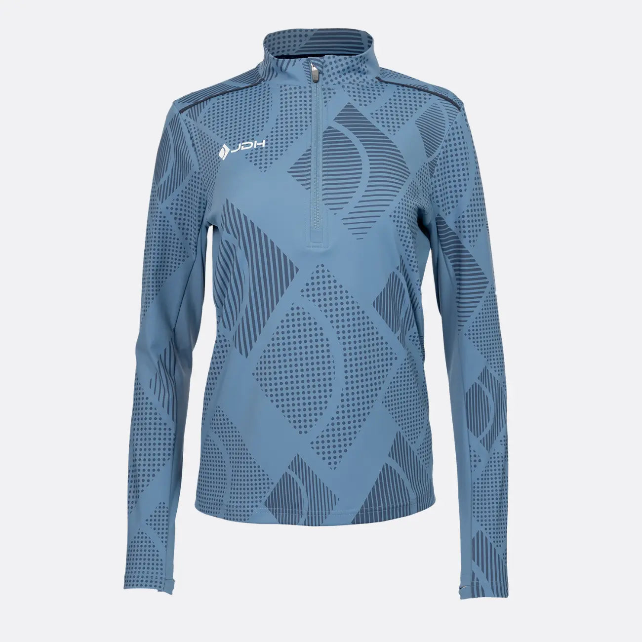 JDH Carbon demi-zip pro femmes - Orageux