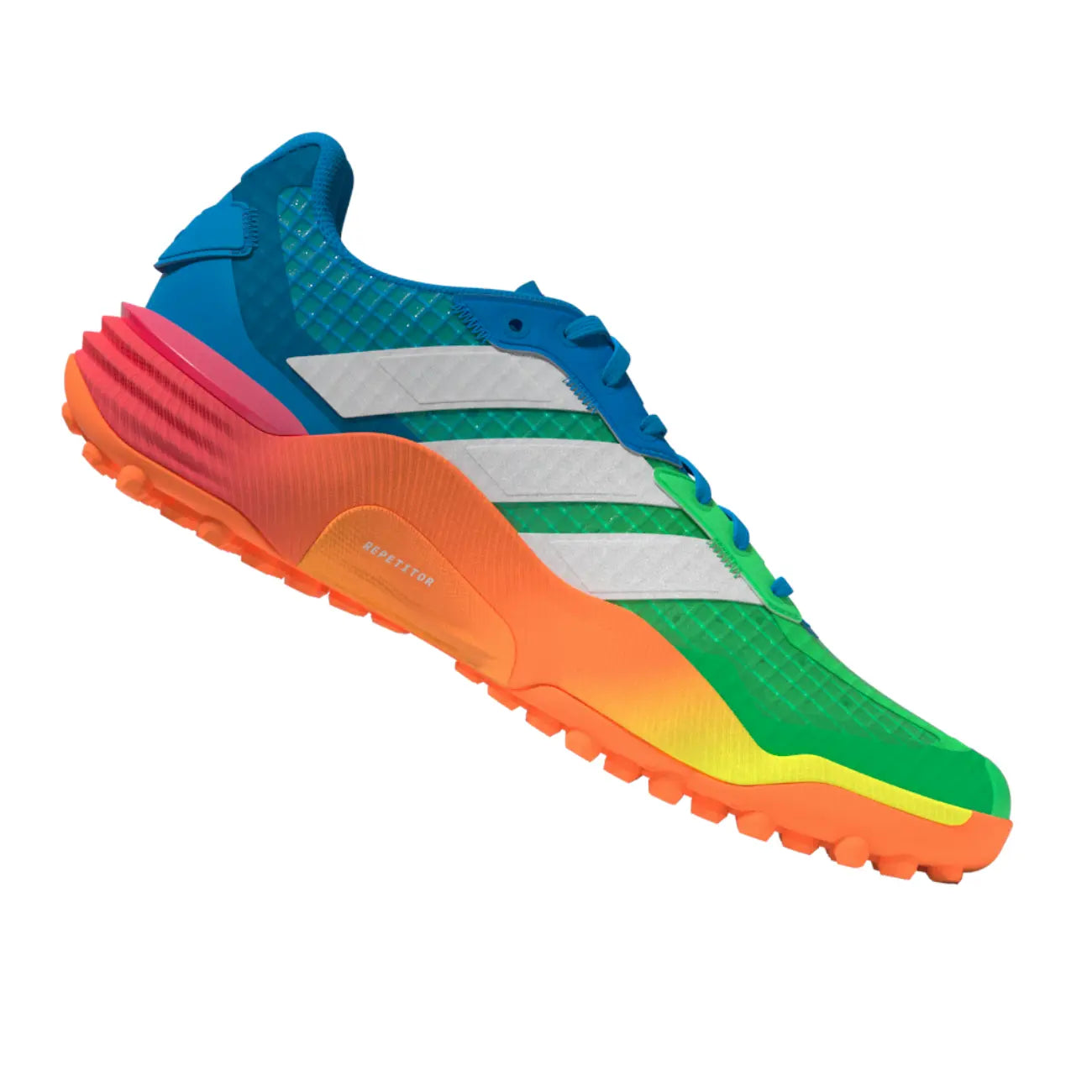 Adidas Adipower Hockey 4 LE - Blue White Green Hockeyschoen
