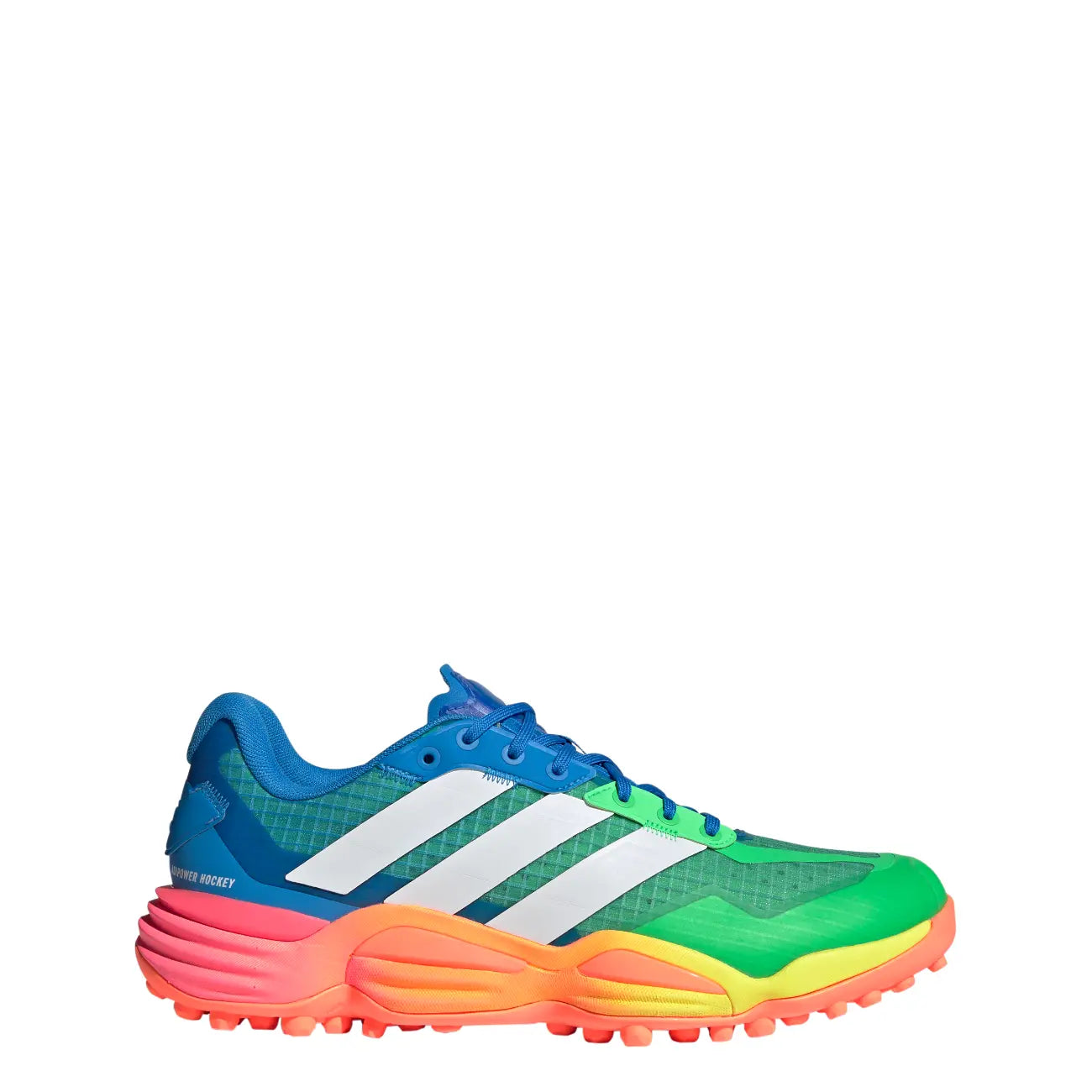 Adidas Adipower Hockey 4 LE - Blue White Green Hockeyschoen
