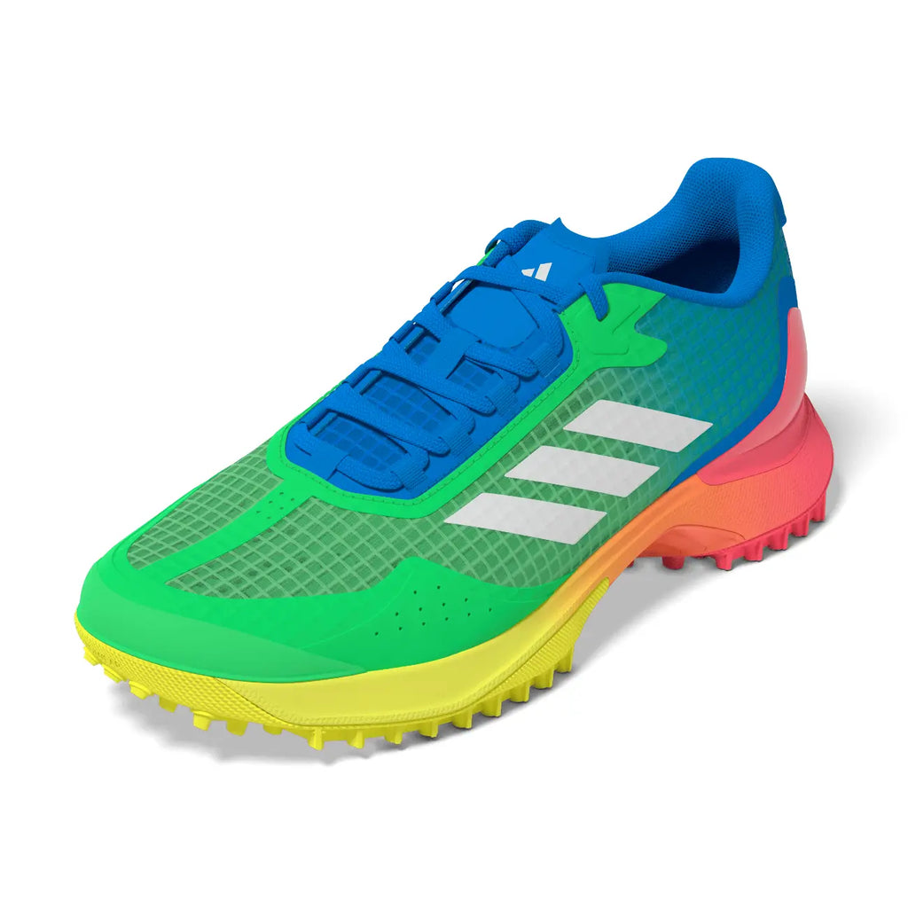 Adidas Fabela X 2 LE - Blue White Green Hockeyschoen