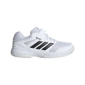 Adidas Speedcourt Velcro Junior - White/Black Hockeyschoen