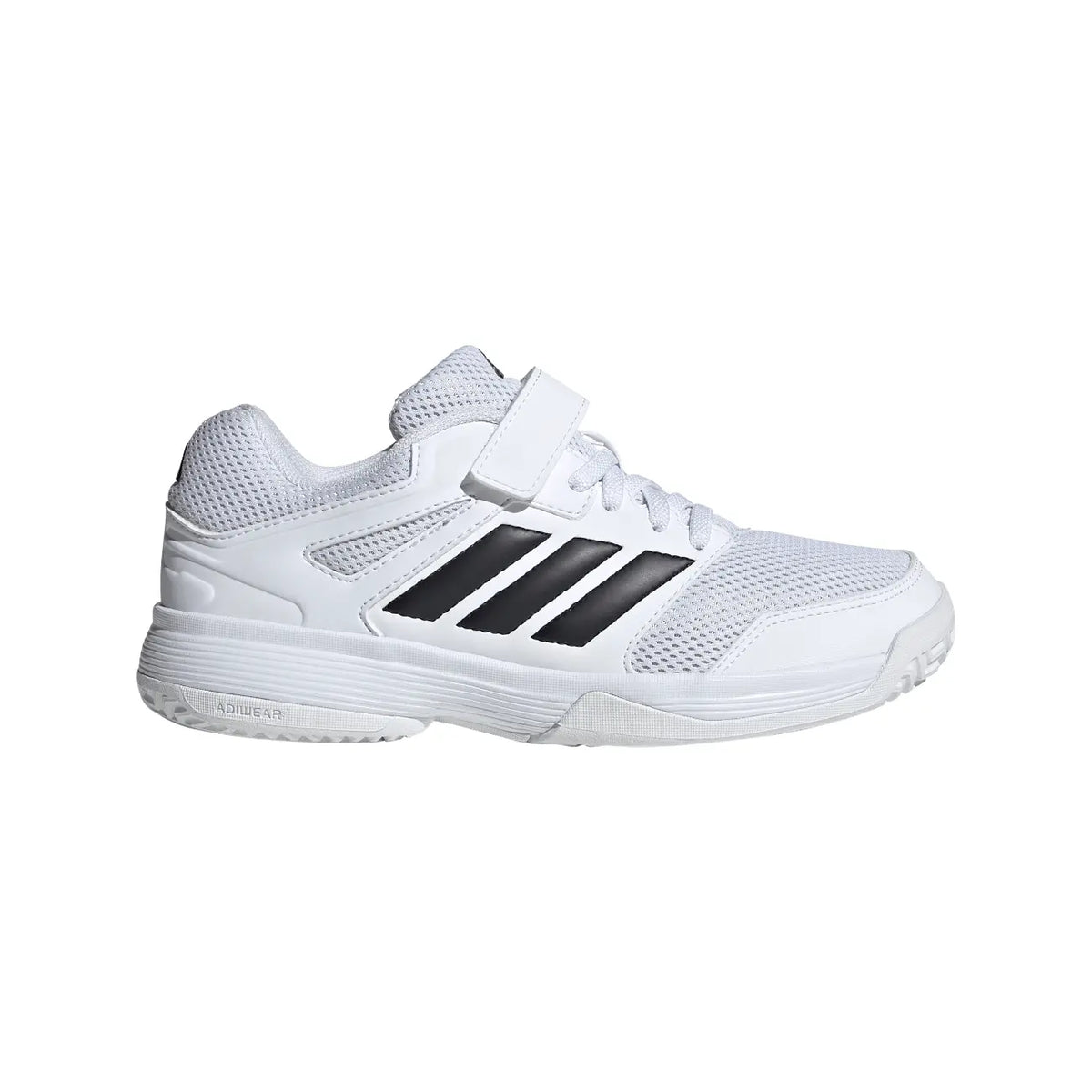 Adidas Speedcourt Velcro Junior - White/Black Hockeyschoen