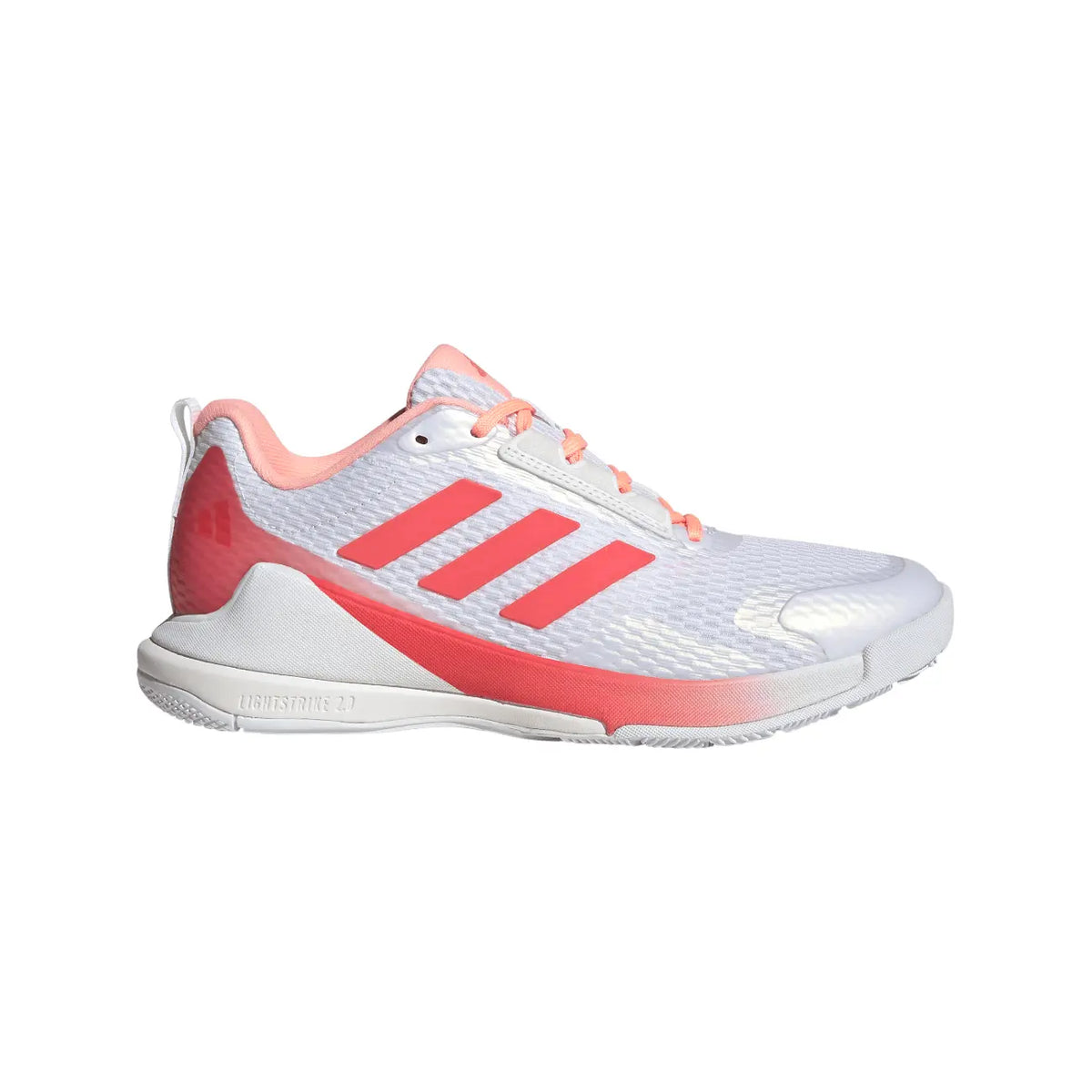 Adidas Novaflight Dames - White/Pink Hockeyschoen
