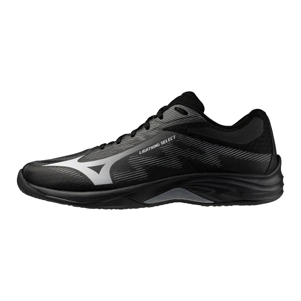 Mizuno Lightning Select - Black/White/Ultimate Gray Hockeyschoen