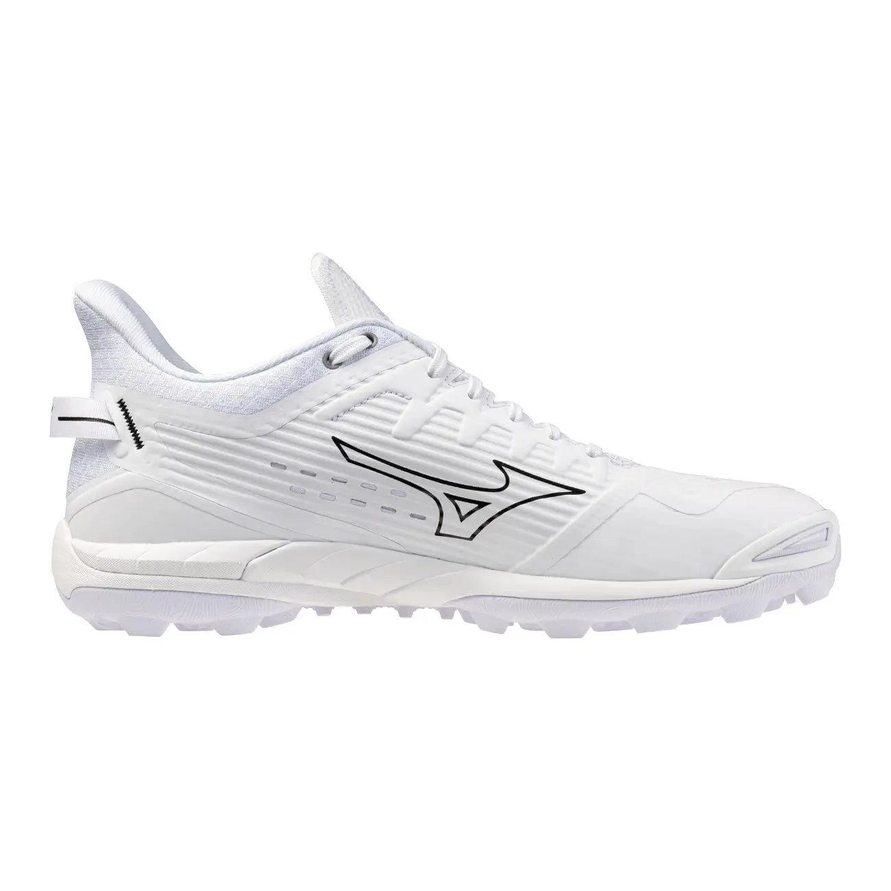 Mizuno Wave Leopardus - White/Metallic Gray Hockeyschoen