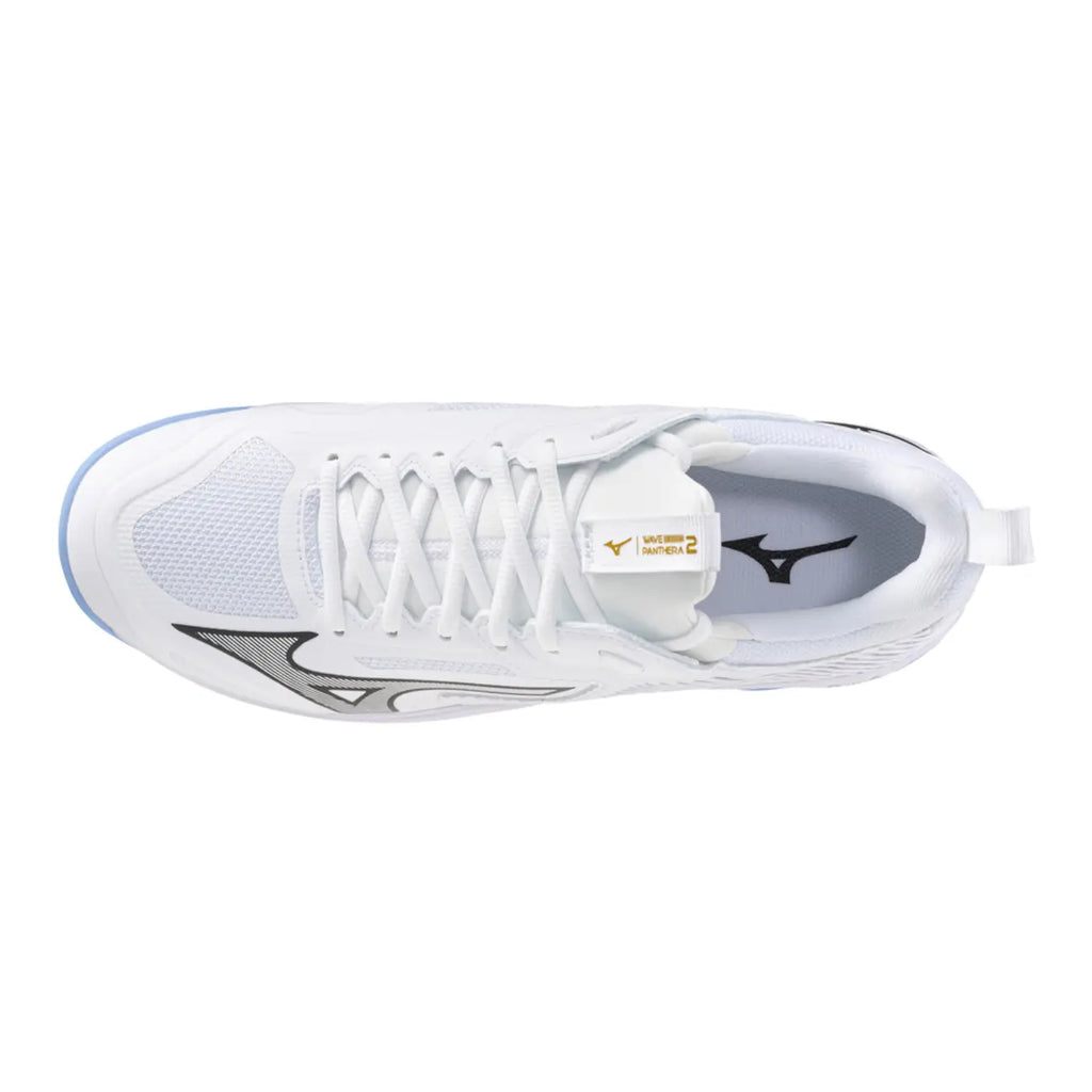 Mizuno Wave Panthera 2 - White/Celeste Hockeyschoen