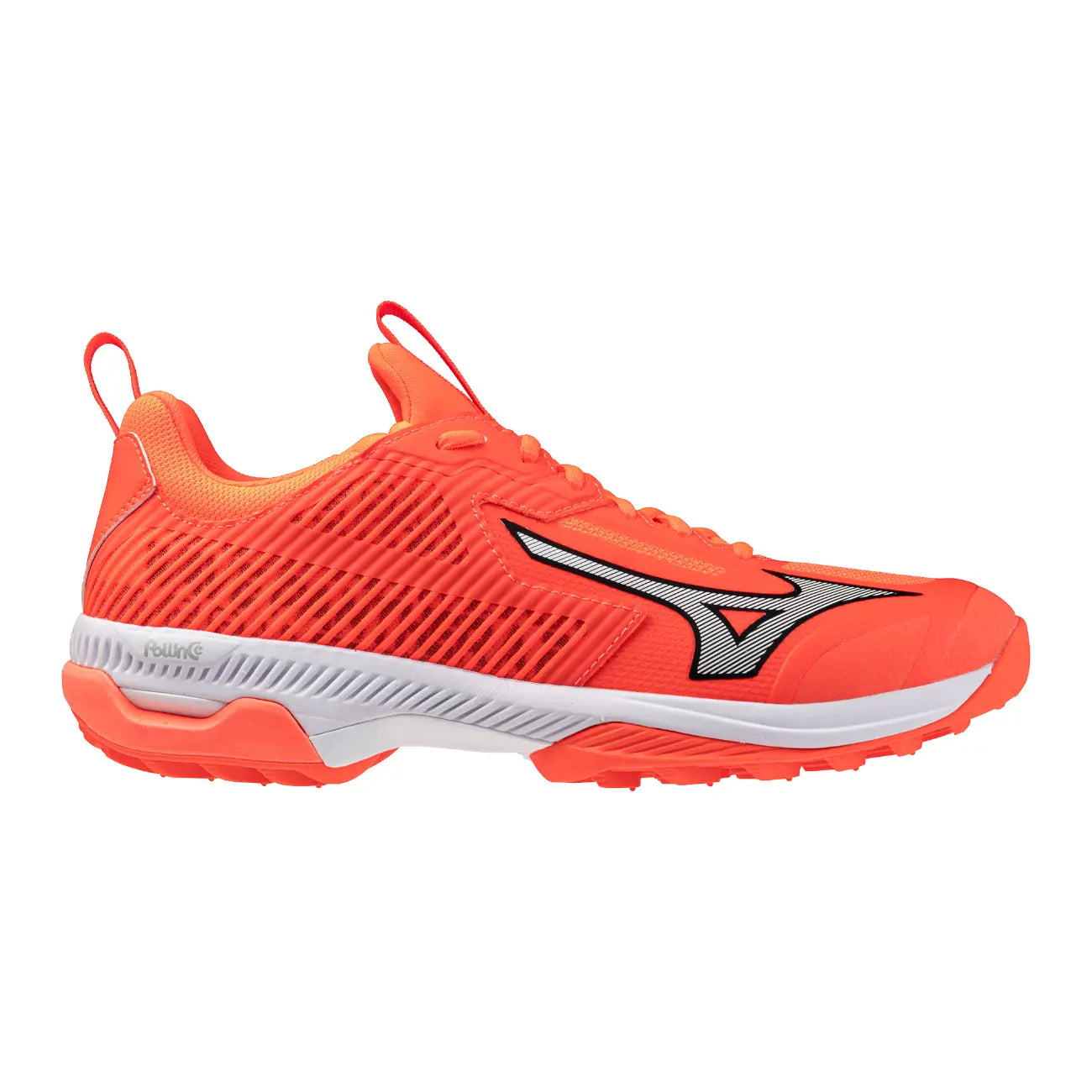 Mizuno Wave Panthera 2 - Lava Orange/White/Black Hockeyschoen