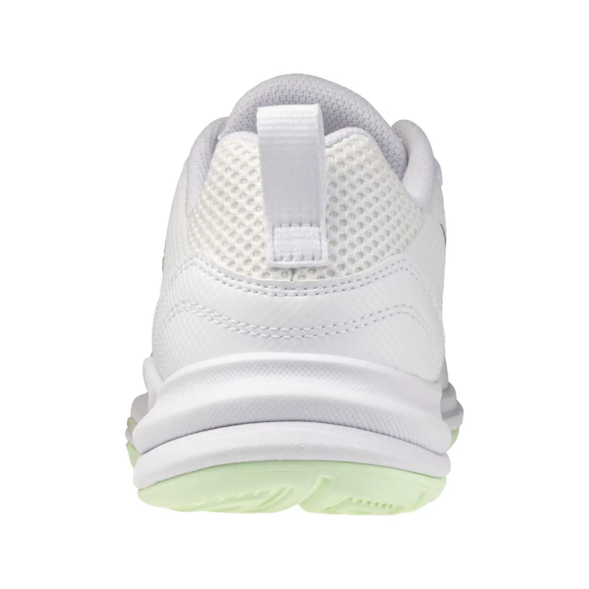 Mizuno Wave Stealth Pro Dames - White/Aqua Gray Hockeyschoen