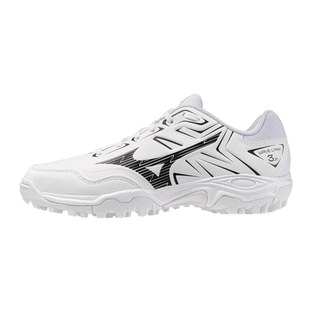 Mizuno Wave Lynx 3 Jr. - White/Black Hockeyschoen