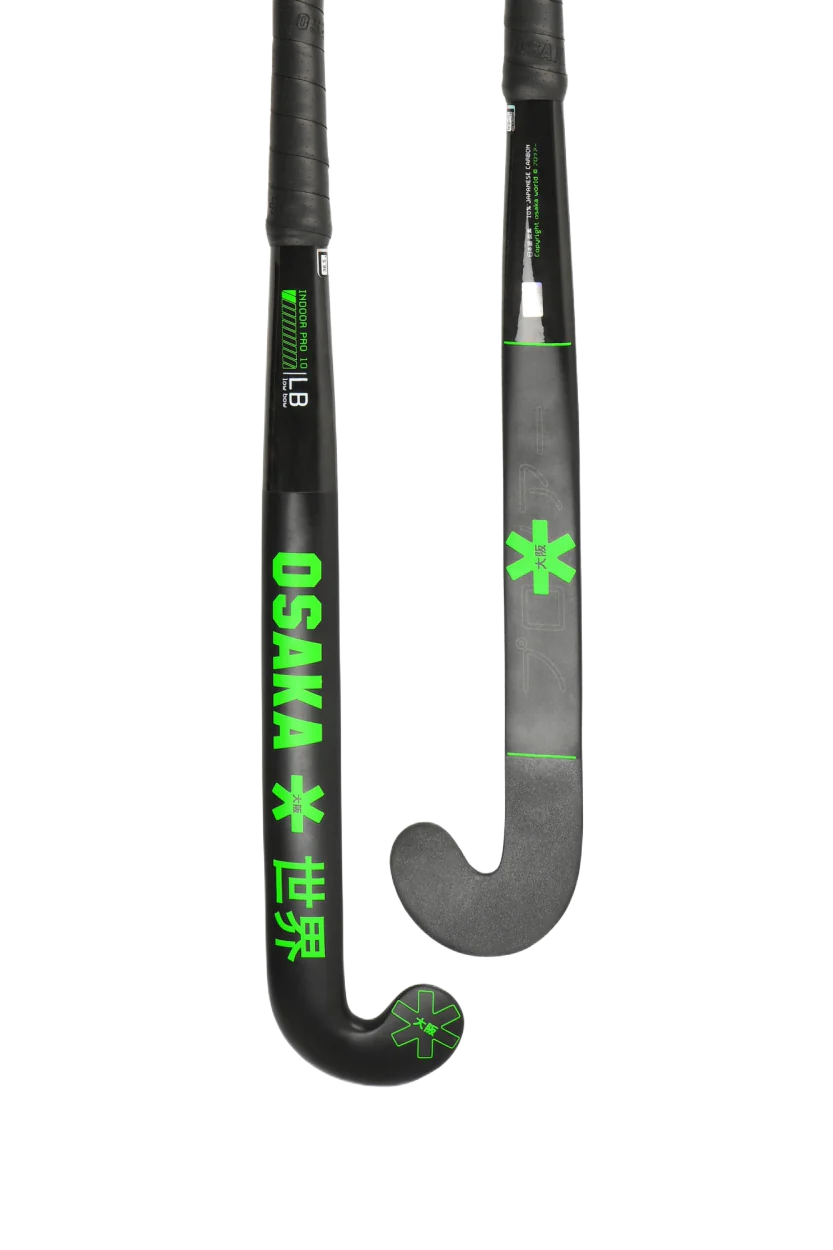 Osaka Indoor Pro 10 - 2.0 Low Bow - Iconic Black Hockeystick