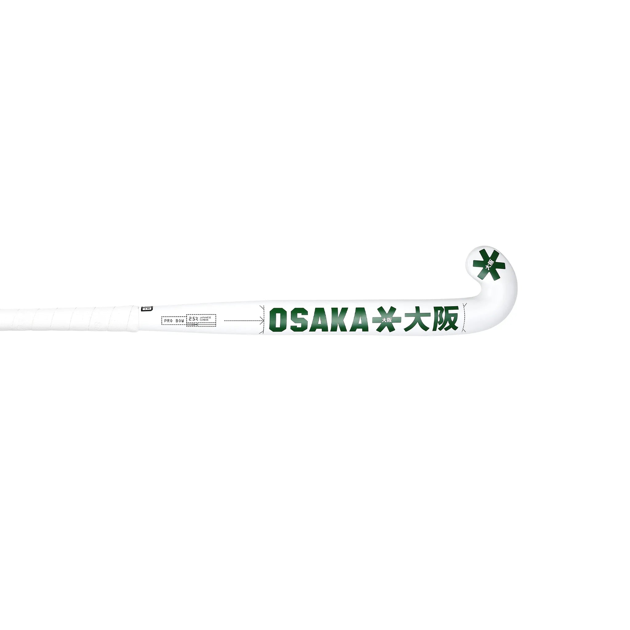 Osaka Pro Bow 25 Junior - White Hockeystick