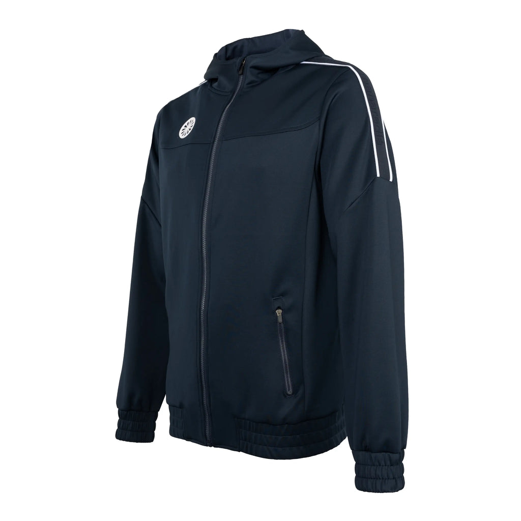 Indian Maharadja Jaipur kids performance hooded jacket - Navy Kleding