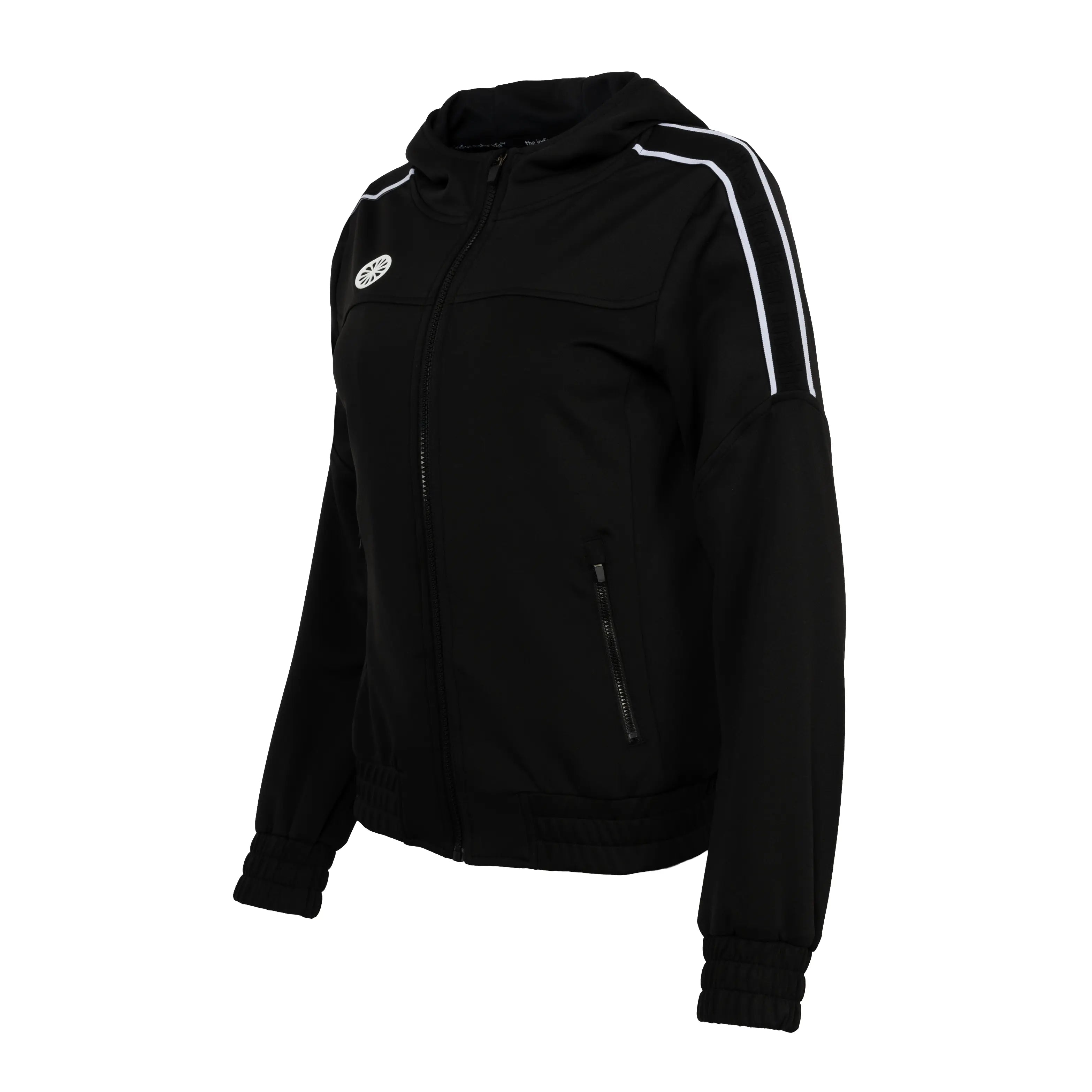 Indian Maharadja Jaipur women performance hooded jacket - Black Kleding