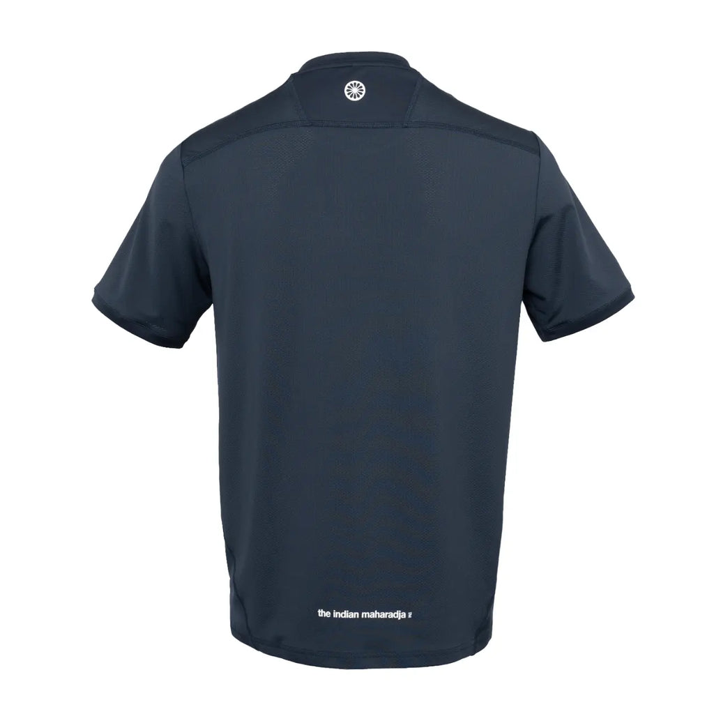 Indian Maharadja Jaipur boys performance tee - Navy Kleding