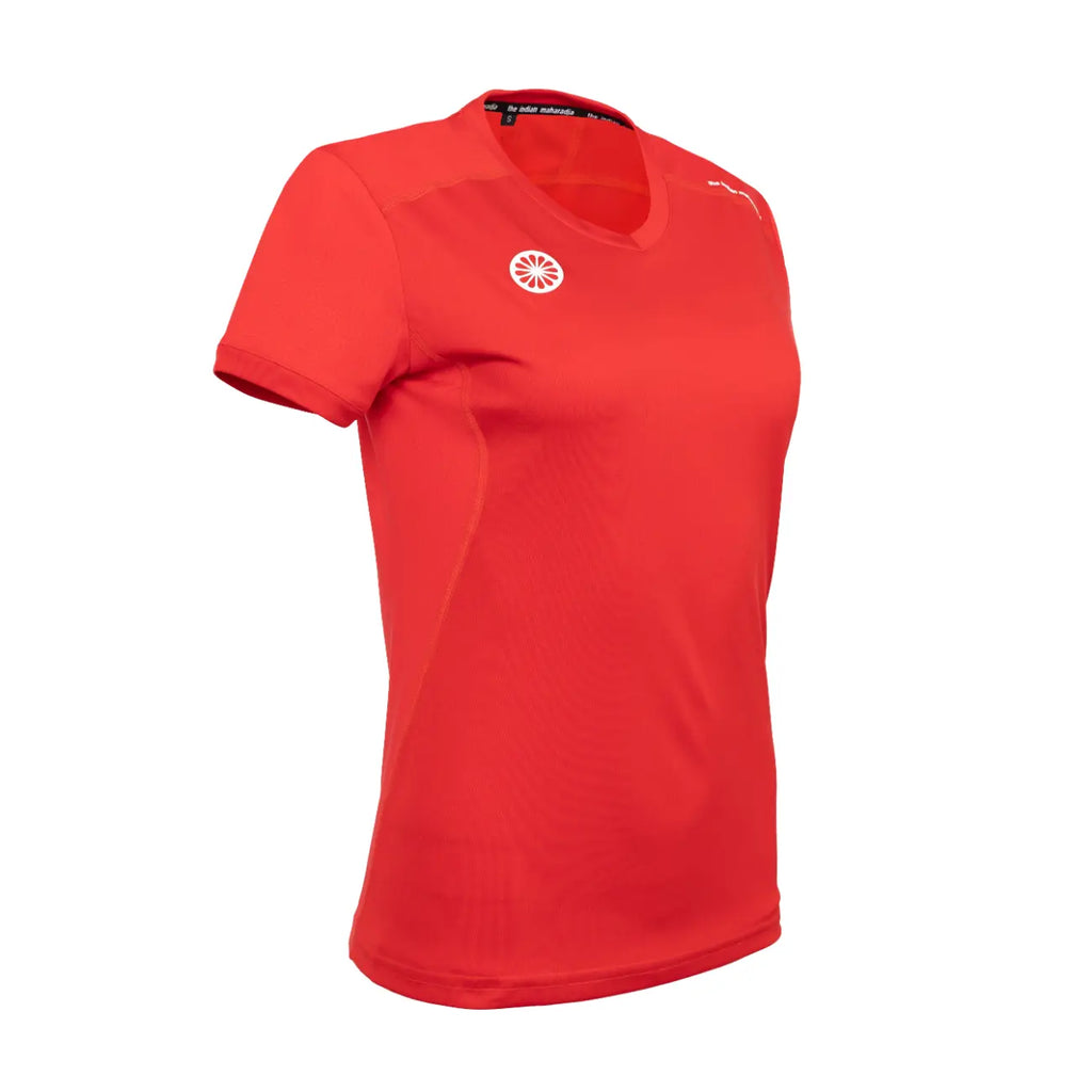 Indian Maharadja Jaipur women performance tee - Red Kleding