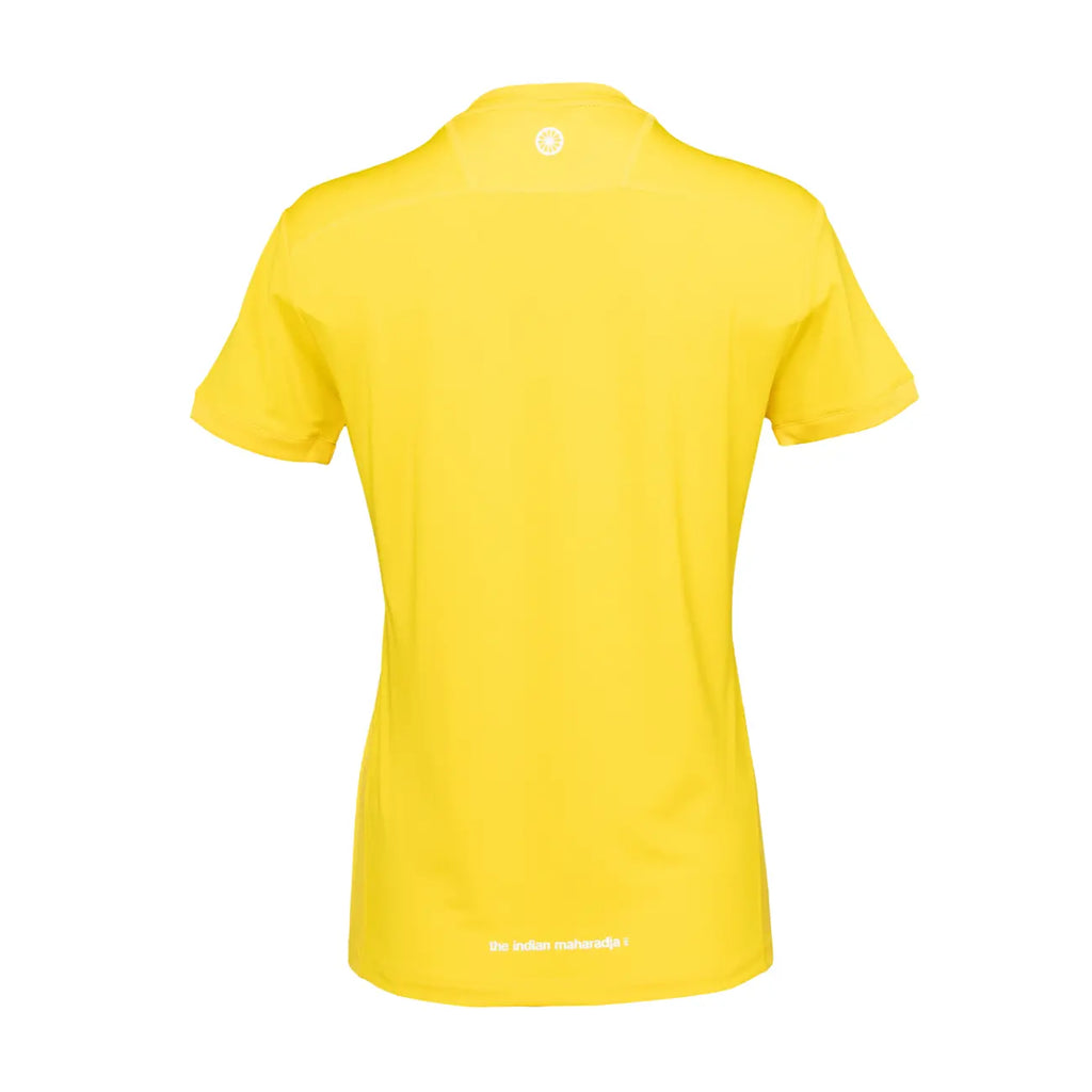 Indian Maharadja Jaipur girls performance tee - Yellow Kleding