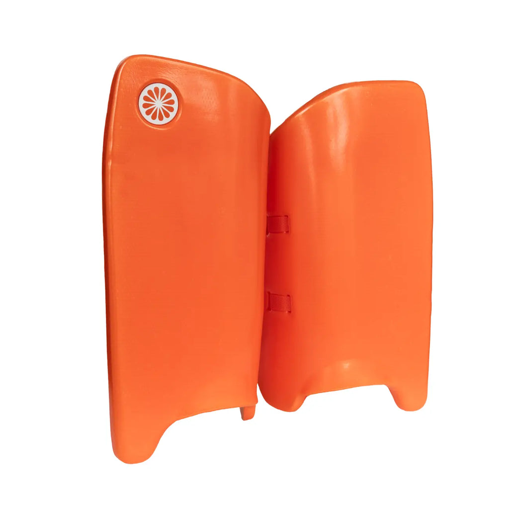 Indian Maharadja Sky Legguards High - Orange - productfoto 2