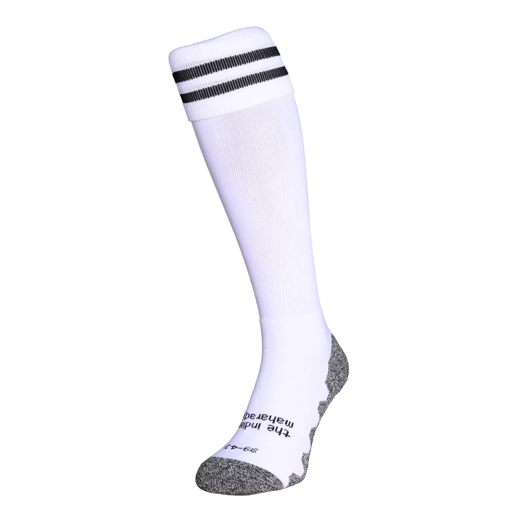 Indian Maharadja Kneehigh training sock - White Kleding