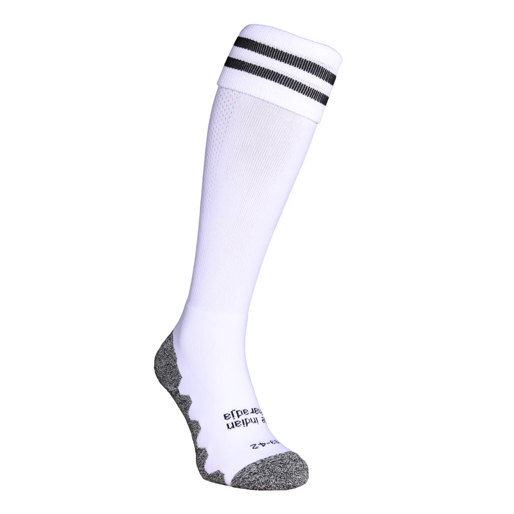 Indian Maharadja Kneehigh training sock - White Kleding