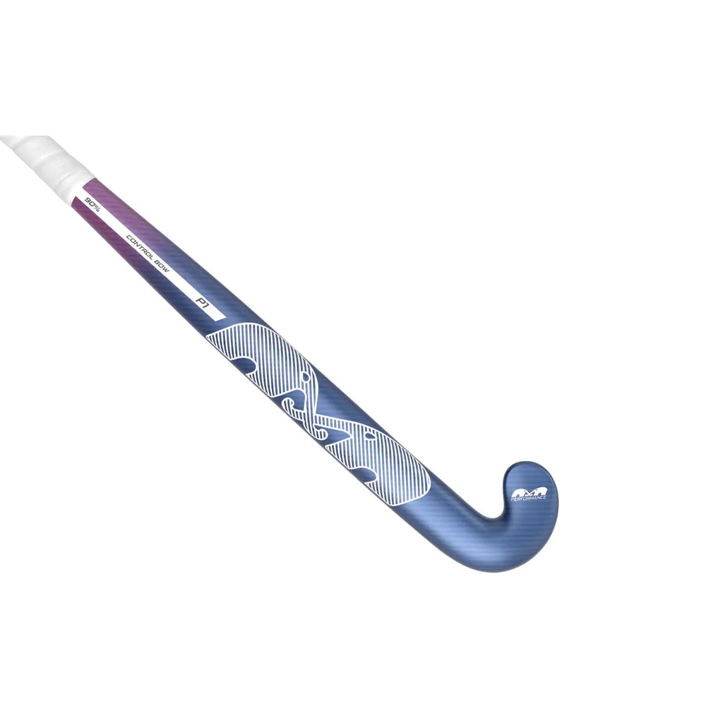 TK P1 Control Bow - Blue-Magenta-White Hockeystick