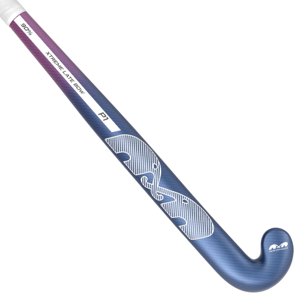 TK P1 Extreme Late Bow - Blue-Magenta-White Hockeystick
