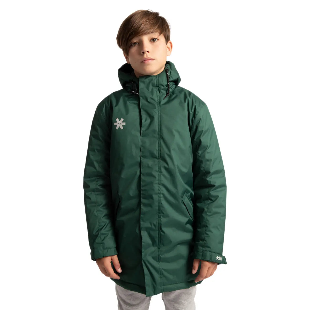 Osaka Kids Stadium Jacket - Dark Green