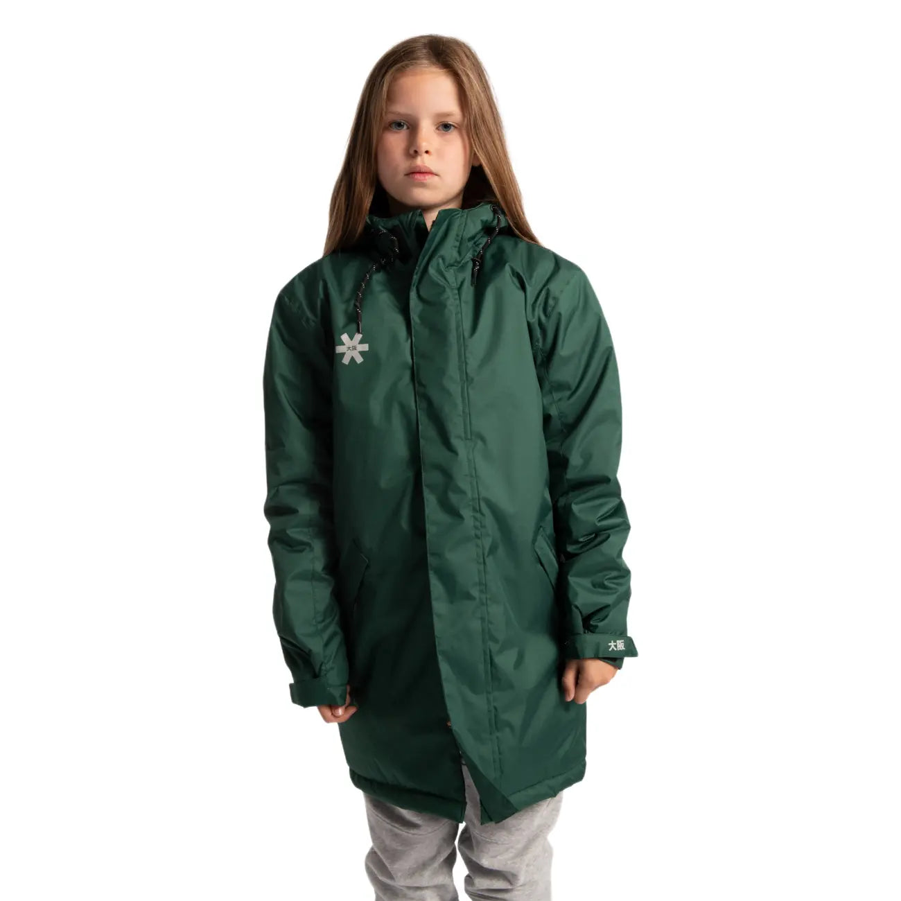 Osaka Kids Stadium Jacket - Dark Green