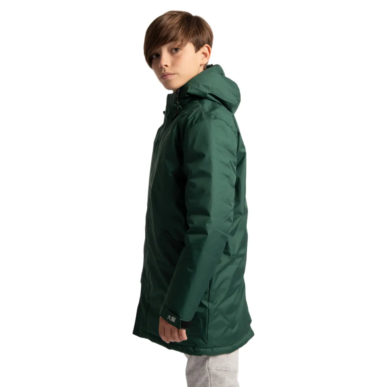 Osaka Kids Stadium Jacket - Dark Green